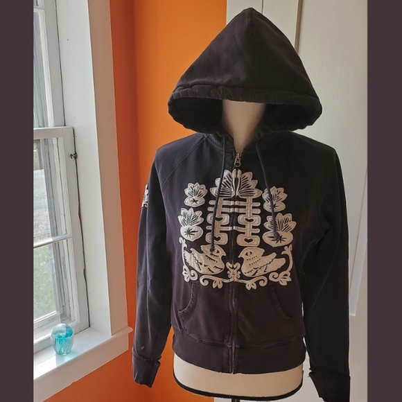 Lucky Brand Tops - Vintage Lucky Brand Zipup Sweatshirt